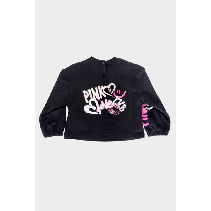 Felpa Pinko Bimba Nero - Autunno/Inverno