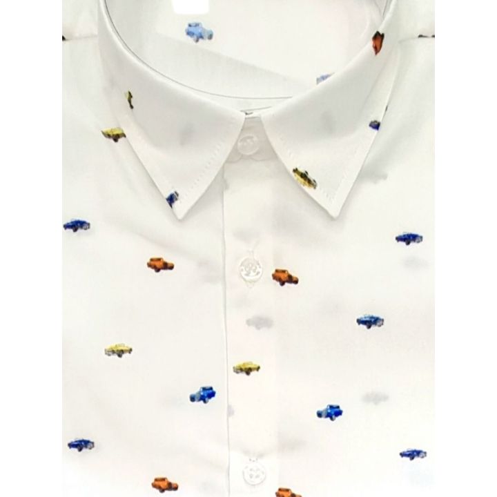 Camicia Aletta Bianco Bambini E Ragazzi | Tamaiti