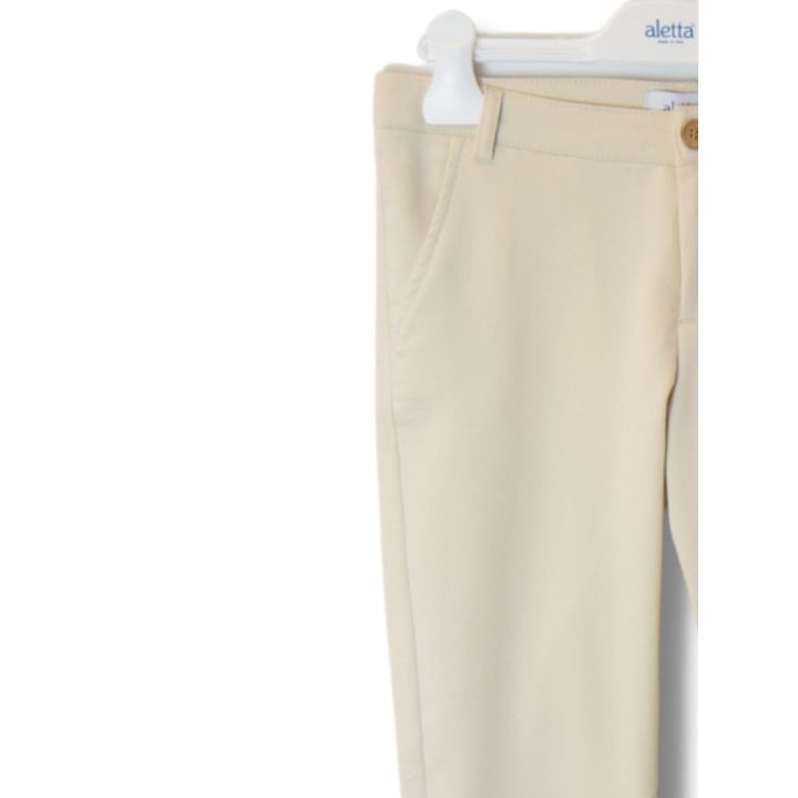 Pantaloni Aletta Beige Bambini E Ragazzi | Tamaiti