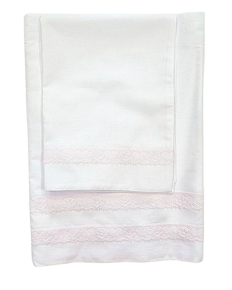 Coperta da viaggio Aletta Bimba Bianco