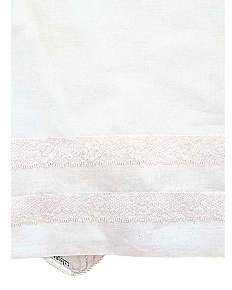 Coperta da viaggio Aletta Bimba Bianco - Continuativa