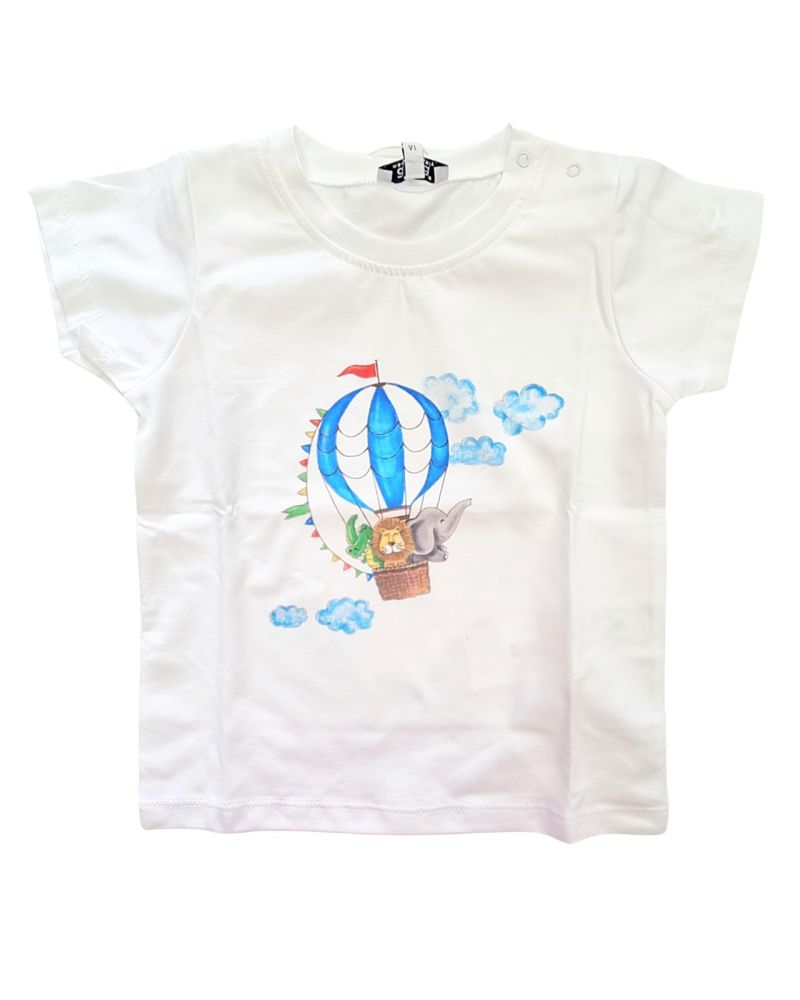 T-shirt Aletta Bimbo Bianco