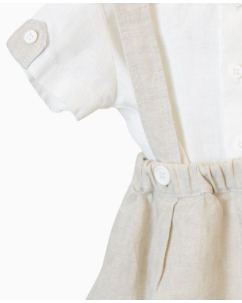 Abito da cerimonia Aletta Bimbo Bianco - Primavera/Estate