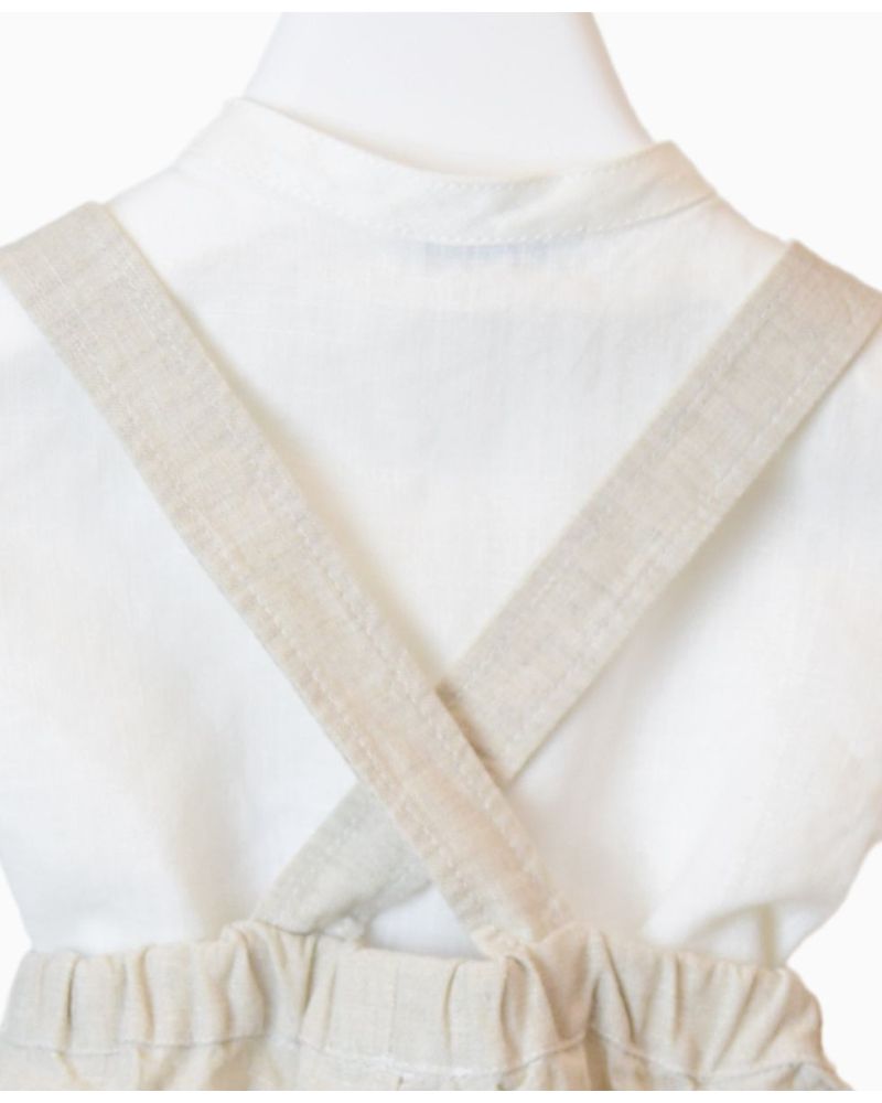 Abito da cerimonia Aletta Bimbo Bianco - Primavera/Estate