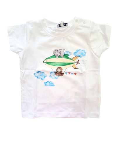 T-shirt Aletta Bimbo Bianco