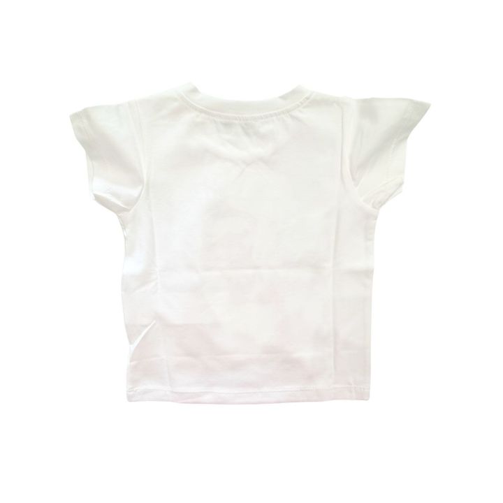 T-shirt Aletta Bianco Bimbo | Tamaiti