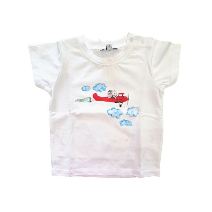 T-shirt Aletta Bimbo Bianco