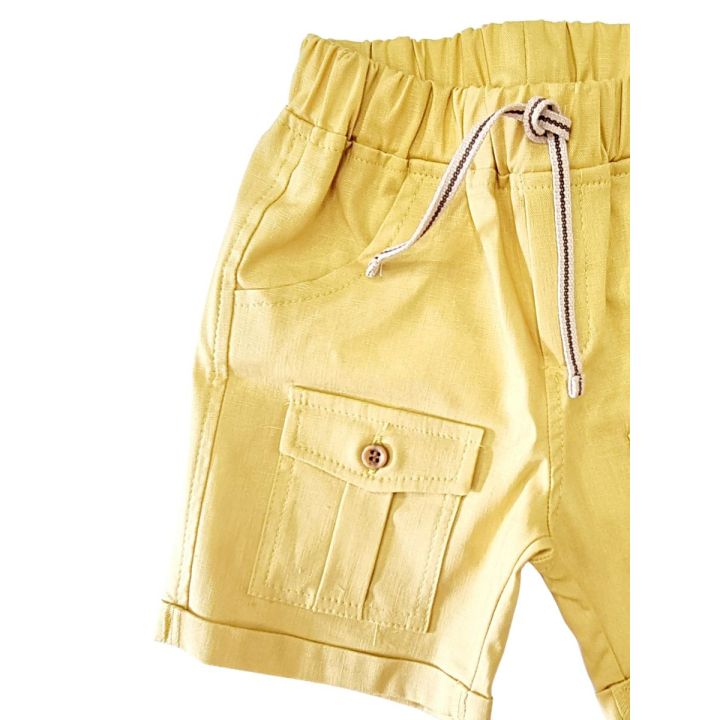 Short Aletta Giallo Bimbo | Tamaiti
