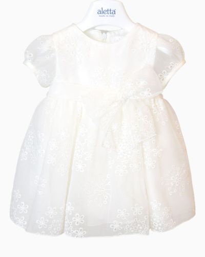 Abito da cerimonia Aletta Bimba Bianco - Primavera/Estate