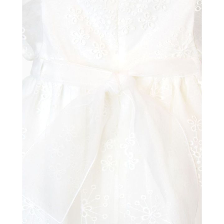 Abito da cerimonia Aletta Bimba Bianco - Primavera/Estate