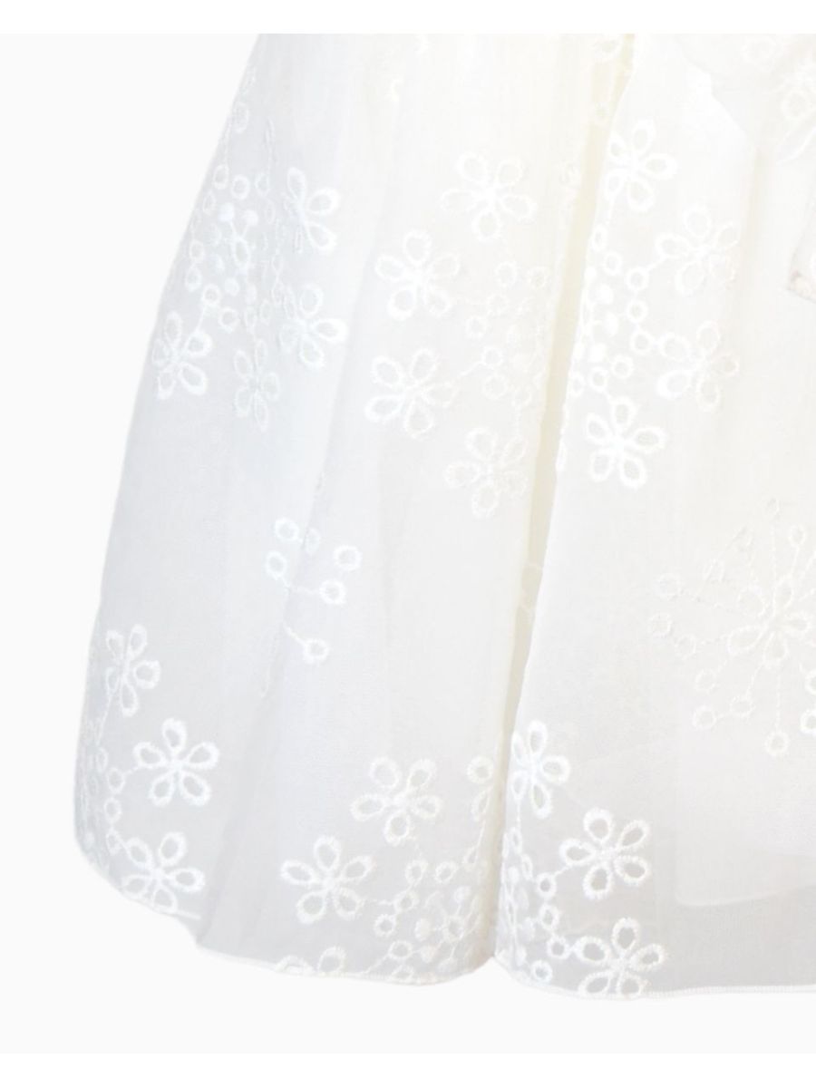 Abito da cerimonia Aletta Bimba Bianco - Primavera/Estate