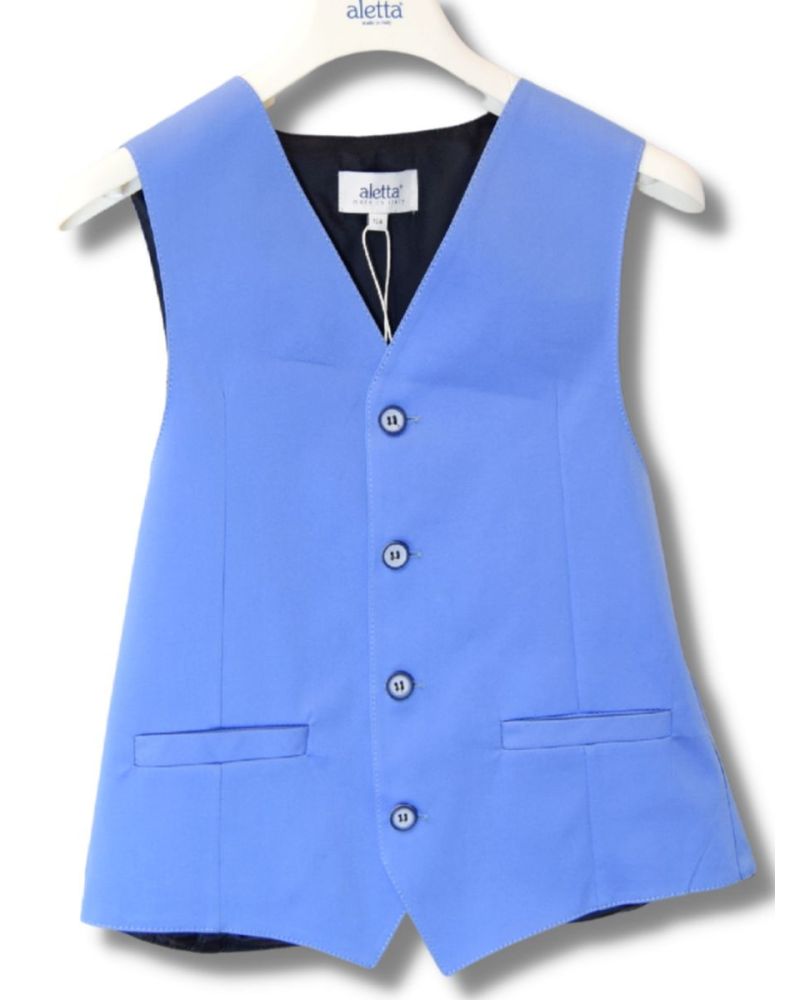 Gilet Aletta Bambini e ragazzi Blu