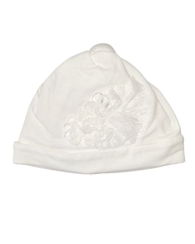 Cappello Aletta Bimba Bianco