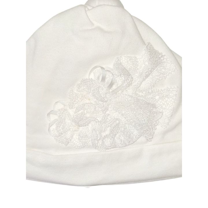 Cappello Aletta Bianco Bimba | Tamaiti