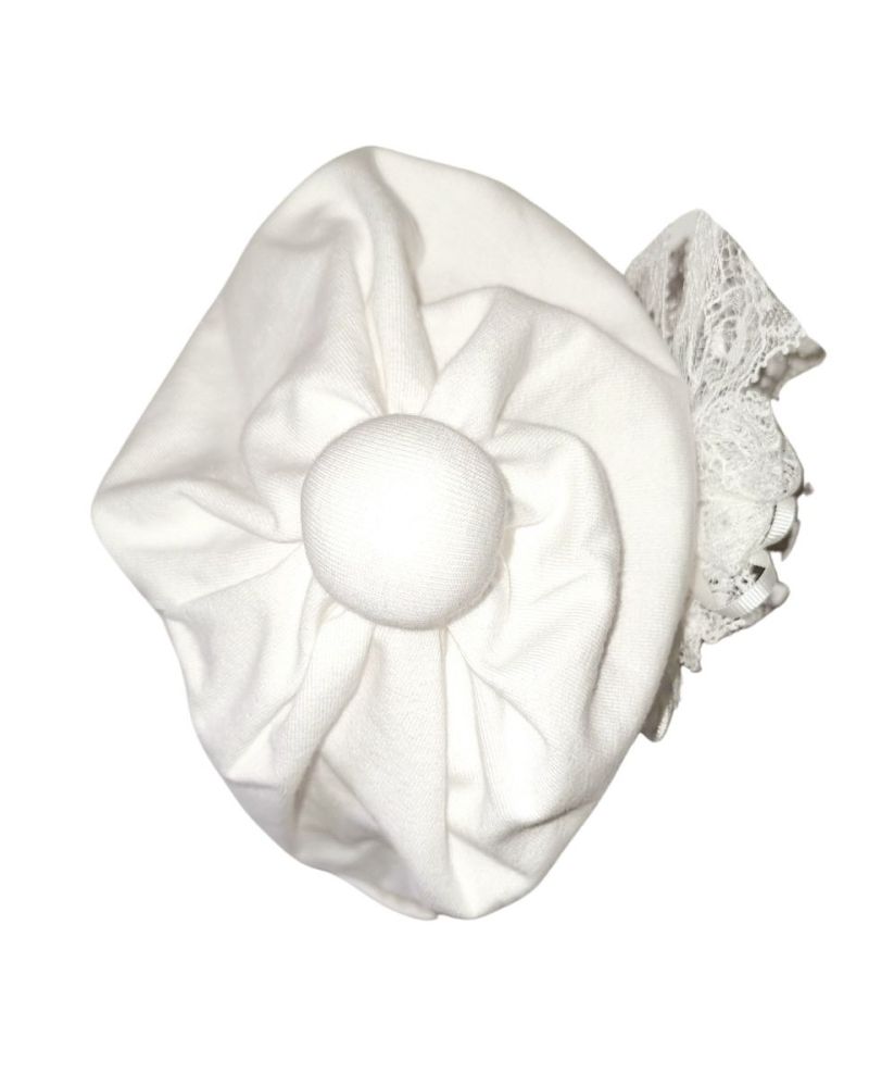 Cappello Aletta Bimba Bianco - Primavera/Estate