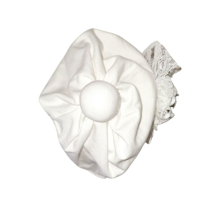 Cappello Aletta Bianco Bimba | Tamaiti