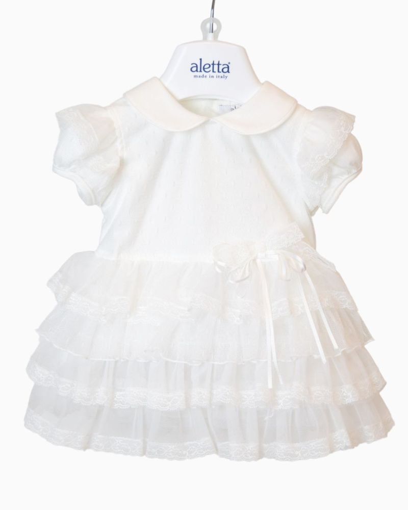 Abito da cerimonia Aletta Bimba Bianco