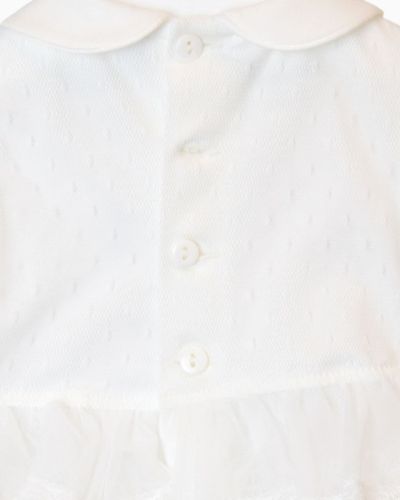 Abito da cerimonia Aletta Bimba Bianco - Primavera/Estate