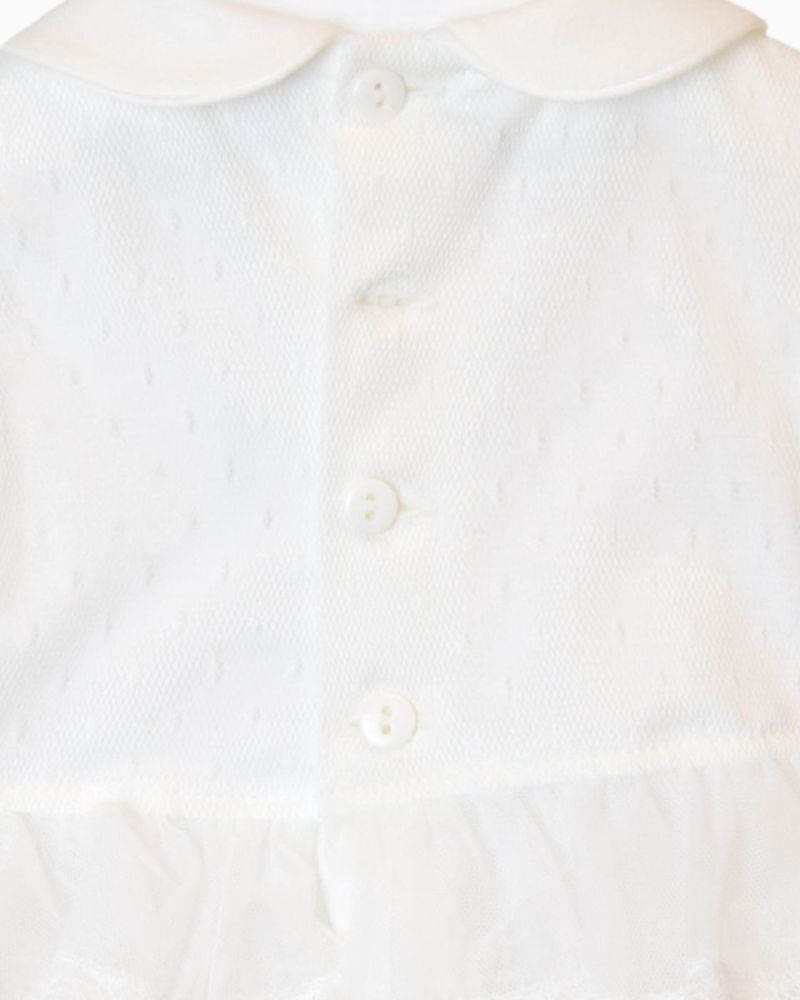 Abito da cerimonia Aletta Bimba Bianco - Primavera/Estate