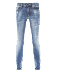 Jeans Diesel Bambine e ragazze Blu