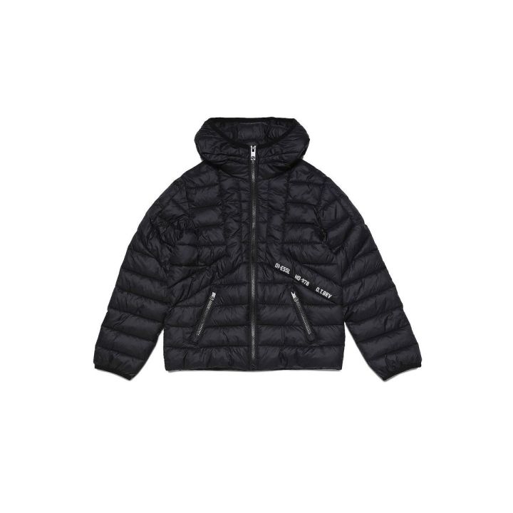 Piumino Diesel Bambini e ragazzi Nero