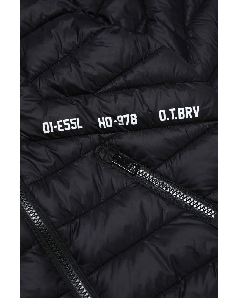 Piumino Diesel Bambini e ragazzi Nero - Primavera/Estate