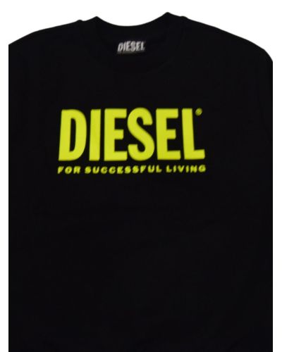 Felpa Diesel Bambini e ragazzi Nero - Primavera/Estate