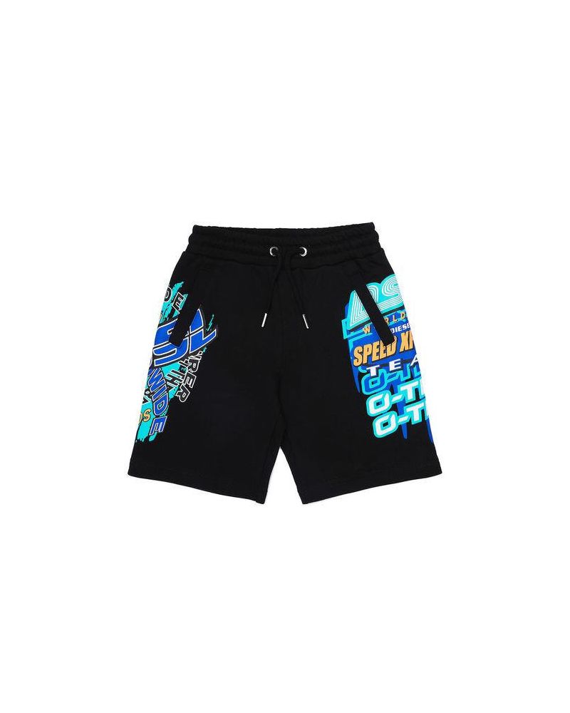 Short Diesel Bambini e ragazzi Nero