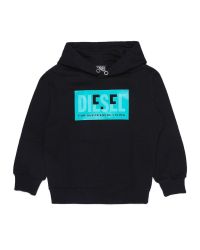 Felpa Diesel Bambini e ragazzi Nero