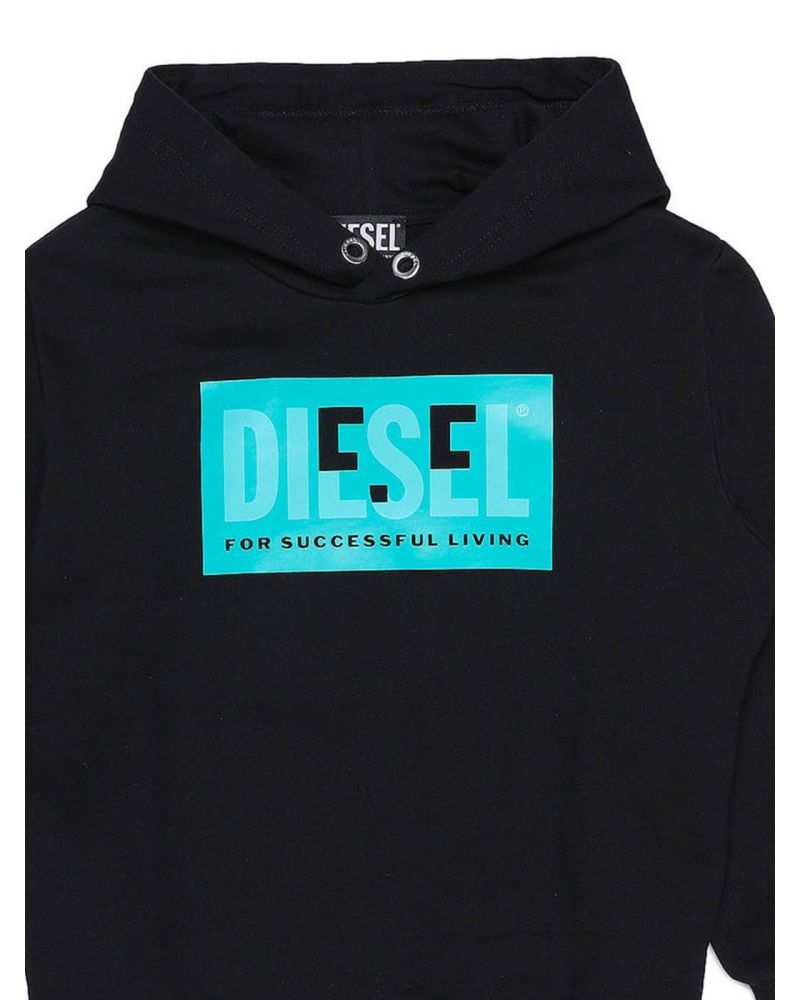 Felpa Diesel Bambini e ragazzi Nero - Primavera/Estate