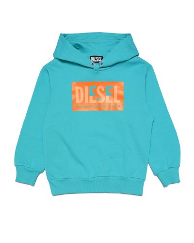 Diesel - Felpa - Unisex bambino - J00562-TURCHESE