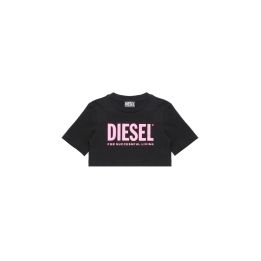 T-shirt Diesel Bambine e ragazze Nero - Primavera/Estate