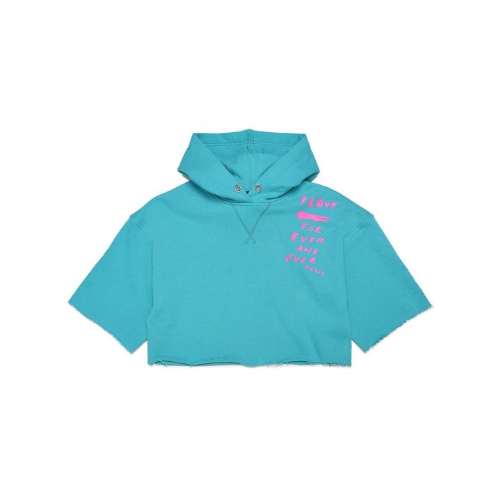 T-shirt Diesel Bambine e ragazze Turchese