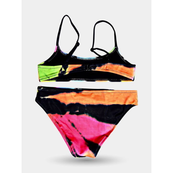 Retro del bikini Diesel tie-dye con chiusura del top