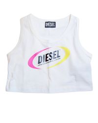 T-shirt Diesel Bambine e ragazze Bianco