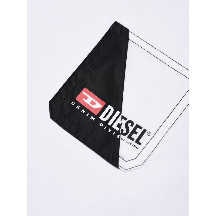 T-shirt Diesel Bambini e ragazzi Bianco - Primavera/Estate