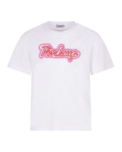 T-shirt Pinko Bambine e ragazze Bianco