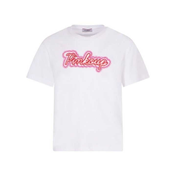 T-shirt Pinko Bambine e ragazze Bianco