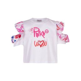 T-shirt Pinko Bambine e ragazze Bianco