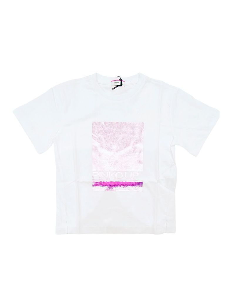 T-shirt Pinko Bambine e ragazze Bianco - Primavera/Estate