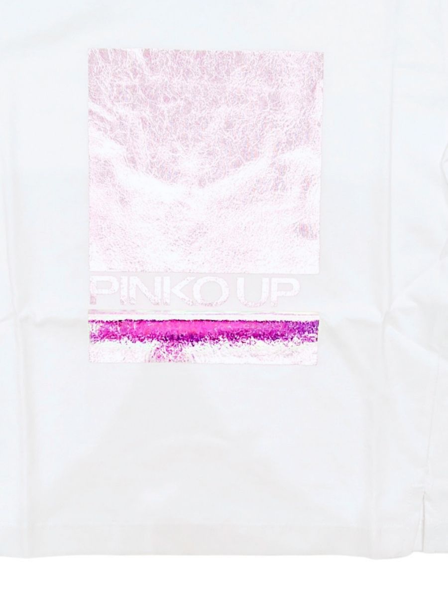 T-shirt Pinko Bambine e ragazze Bianco - Primavera/Estate