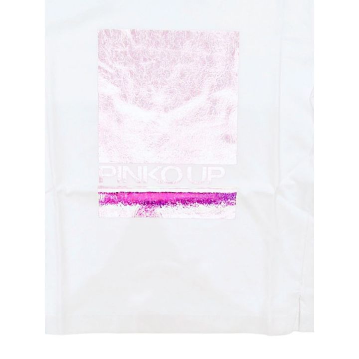 T-shirt Pinko Bambine e ragazze Bianco - Primavera/Estate