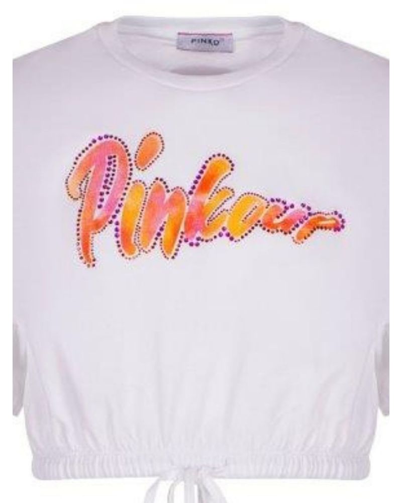T-shirt Pinko Bambine e ragazze Bianco - Primavera/Estate