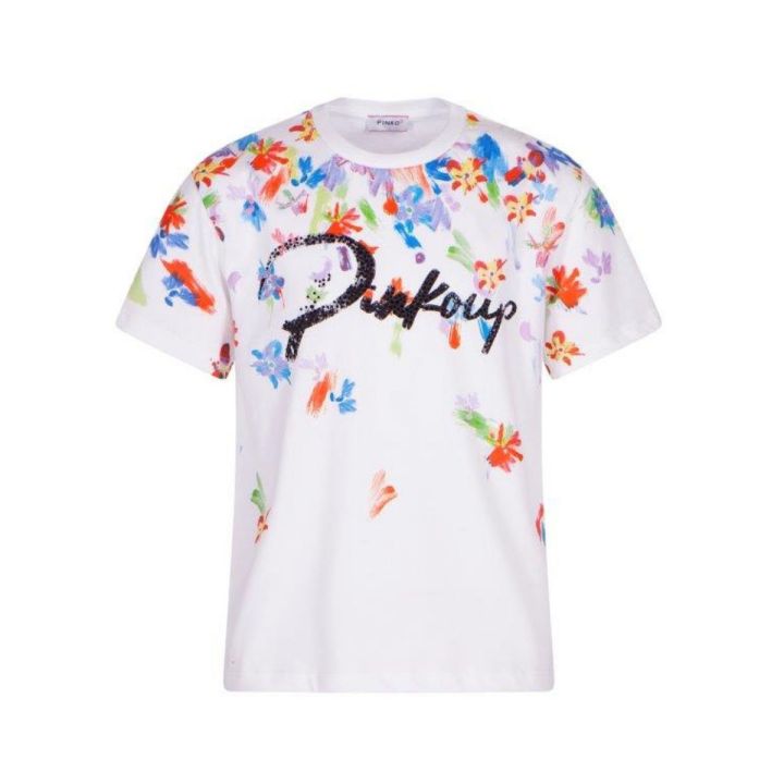 T-shirt Pinko Bambine e ragazze Bianco