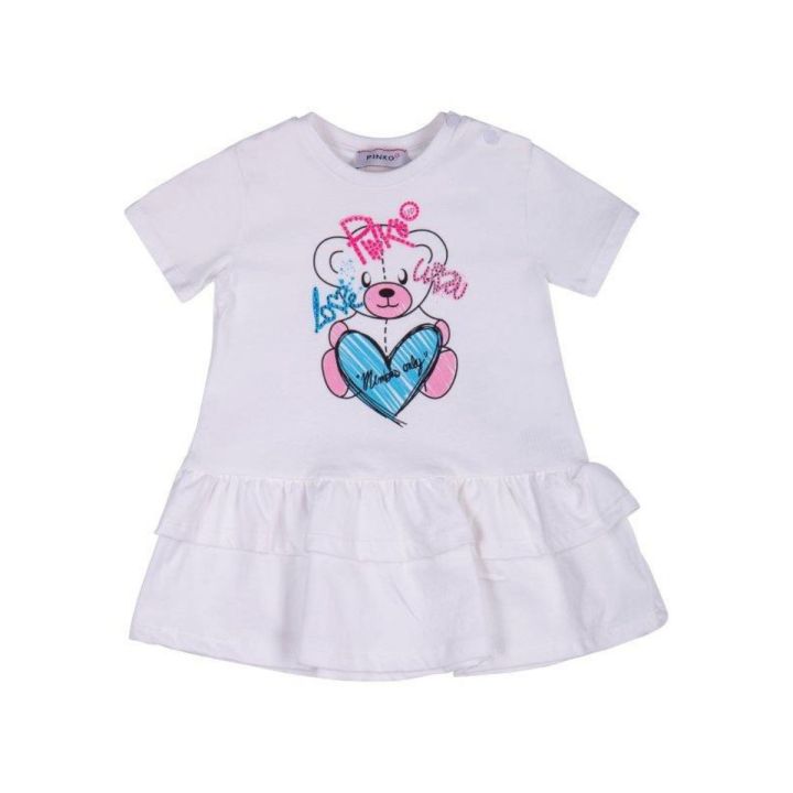 Abito Pinko Bimba Bianco