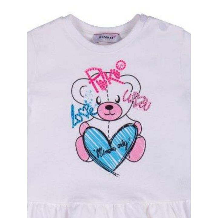 Abito Pinko Bimba Bianco - Primavera/Estate