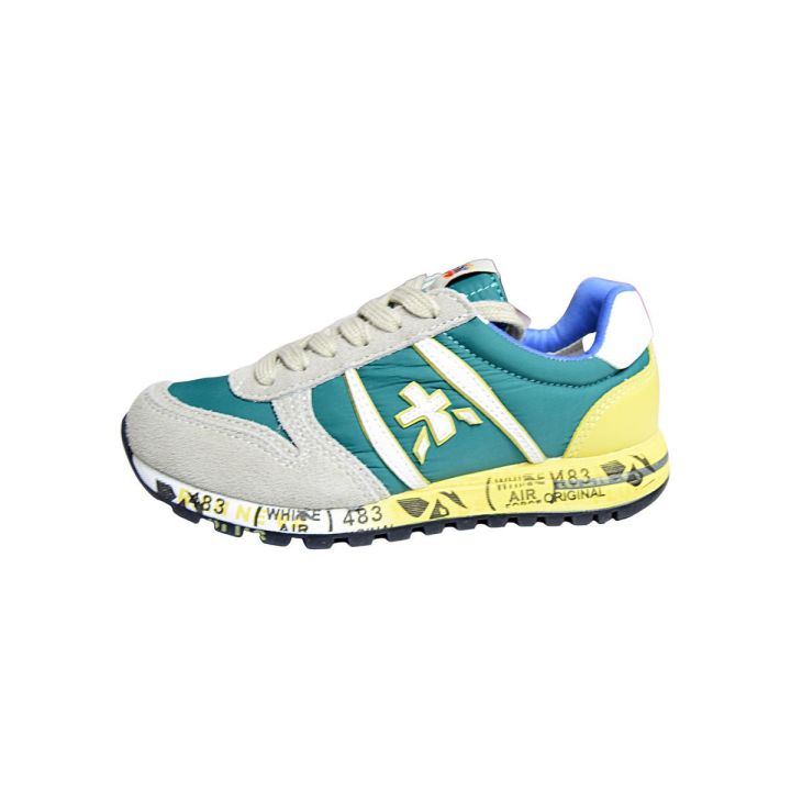 Sneakers Premiata Verde Bambini E Ragazzi | Tamaiti