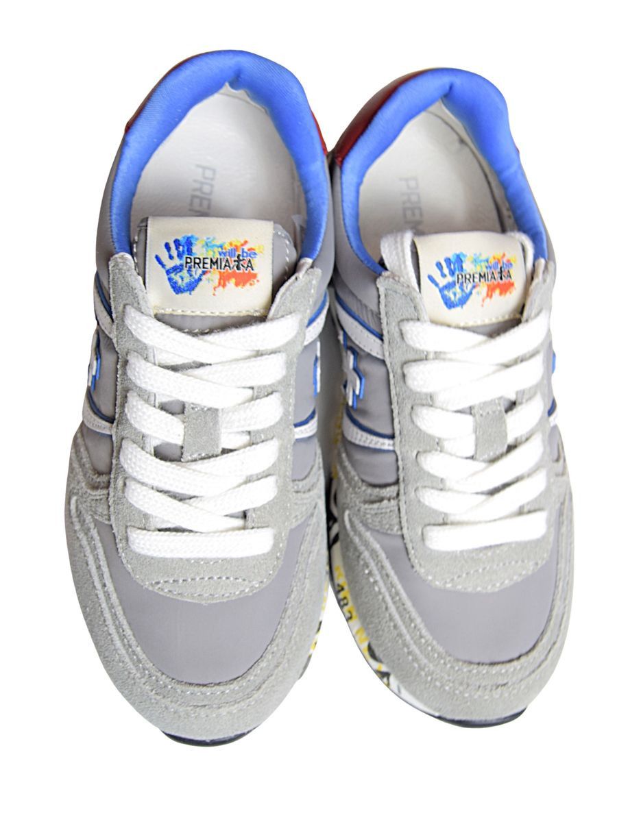 Sneakers Premiata Bambini e ragazzi Grigio - Primavera/Estate