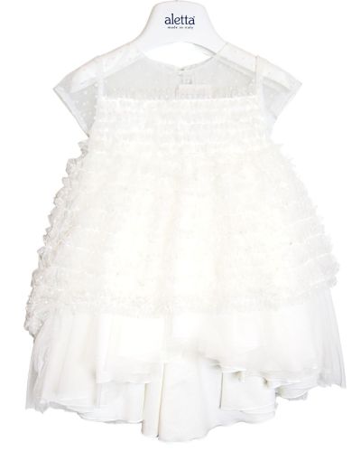Abito da cerimonia Aletta Bimba Bianco