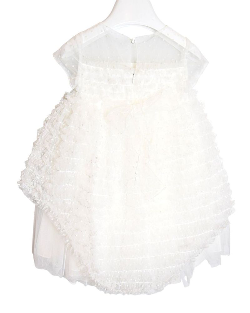 Abito da cerimonia Aletta Bimba Bianco - Primavera/Estate